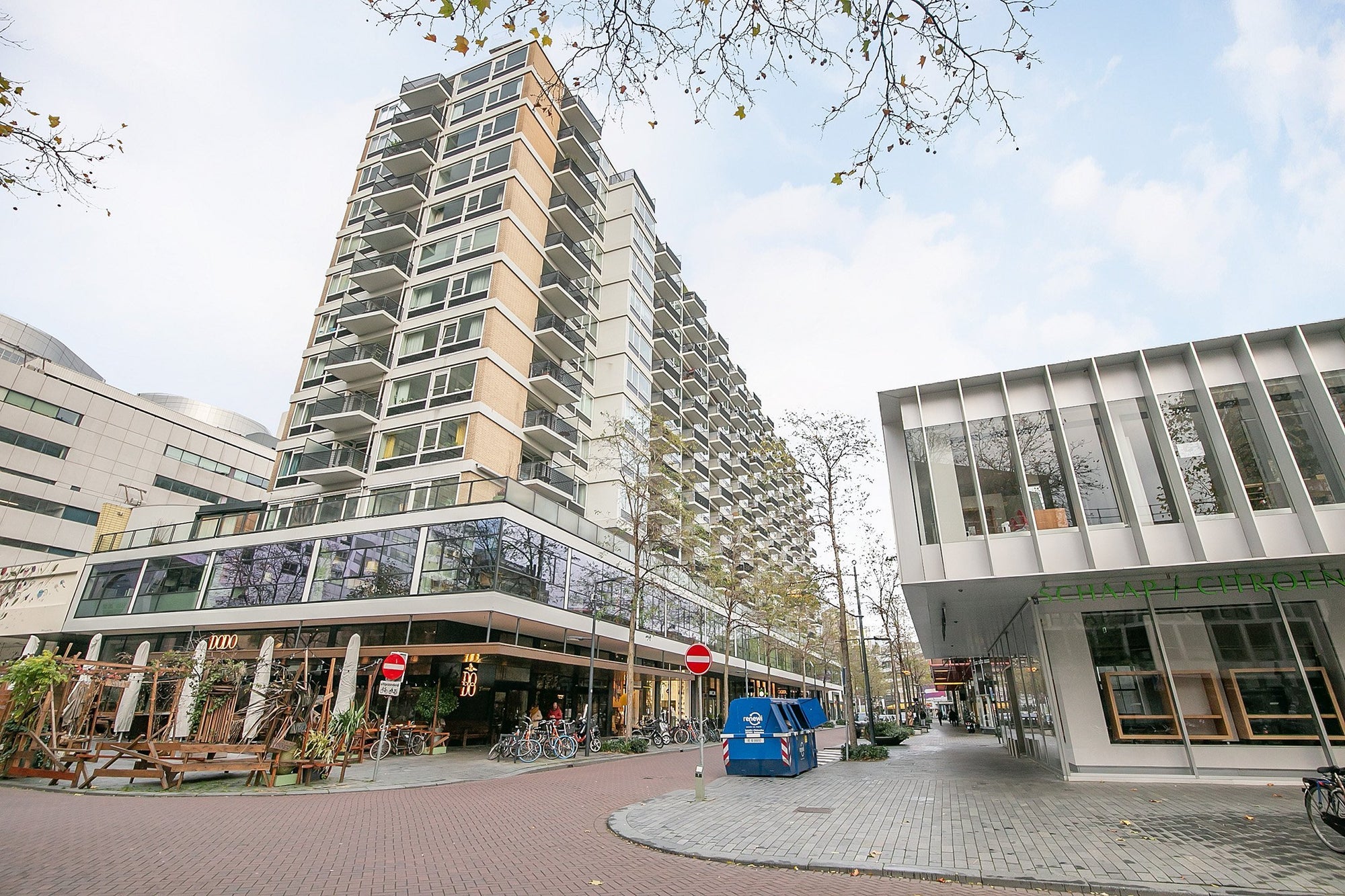 Appartement Kruiskade in Rotterdam