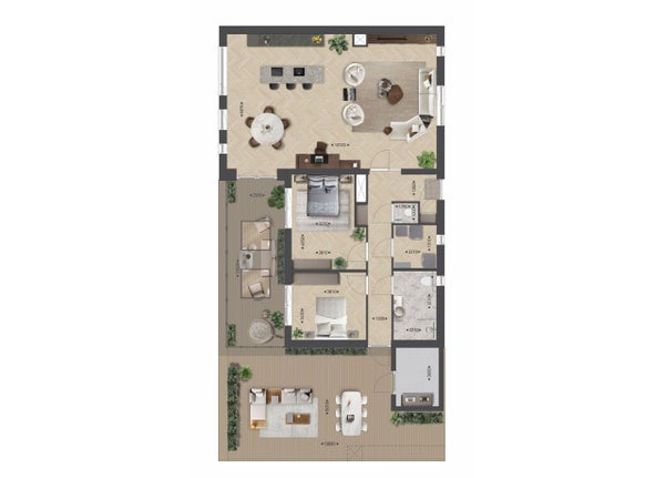 Appartement Type H in Oosterwolde