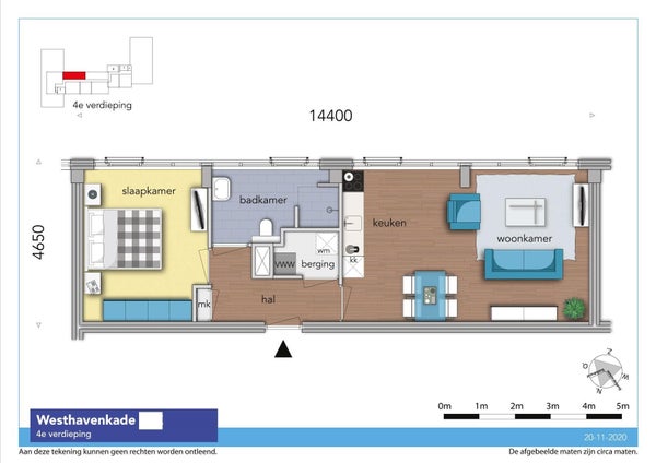 Appartement Westhavenkade in Vlaardingen