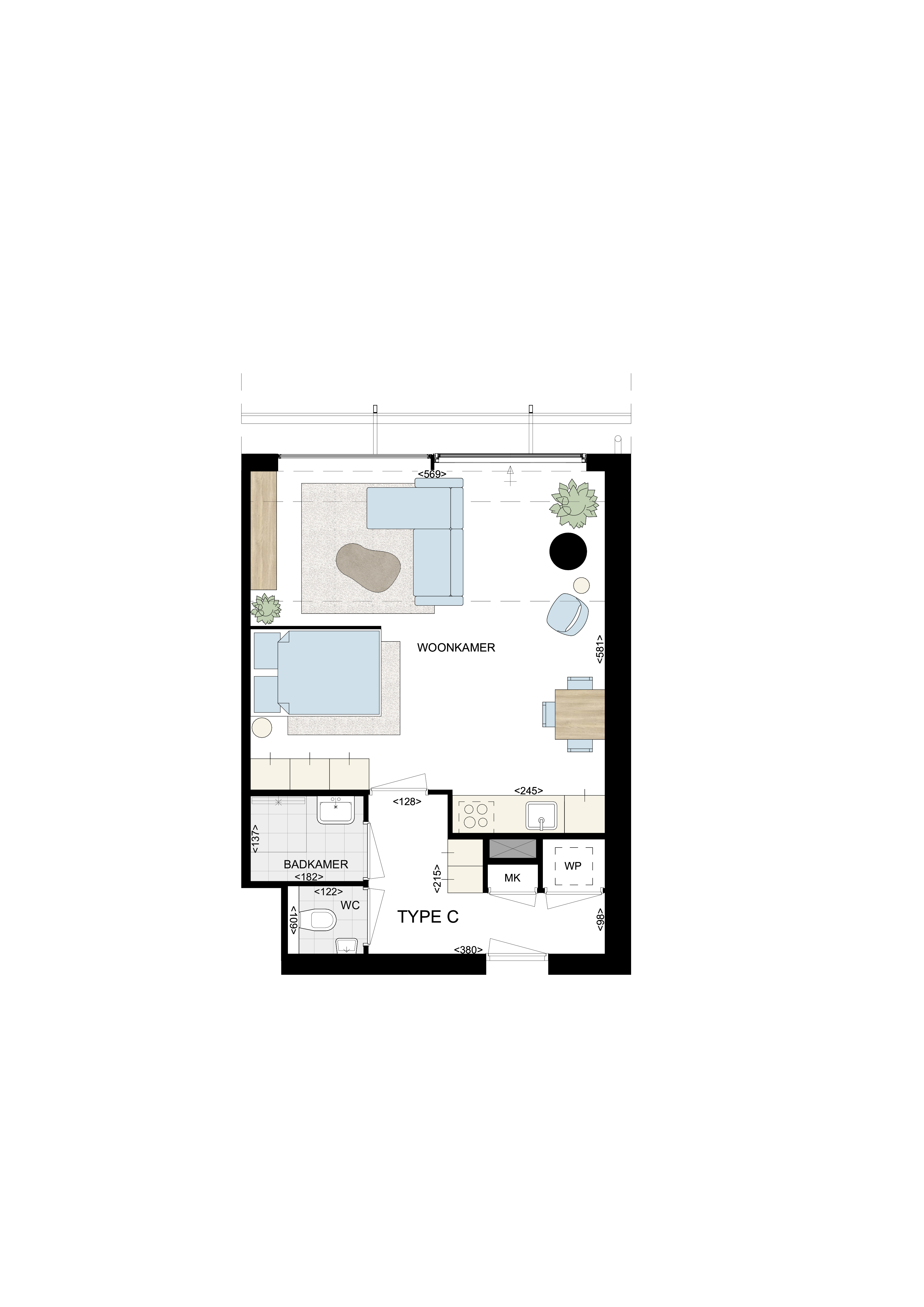 Appartement Lucas Bolsstraat in Nieuw-Vennep