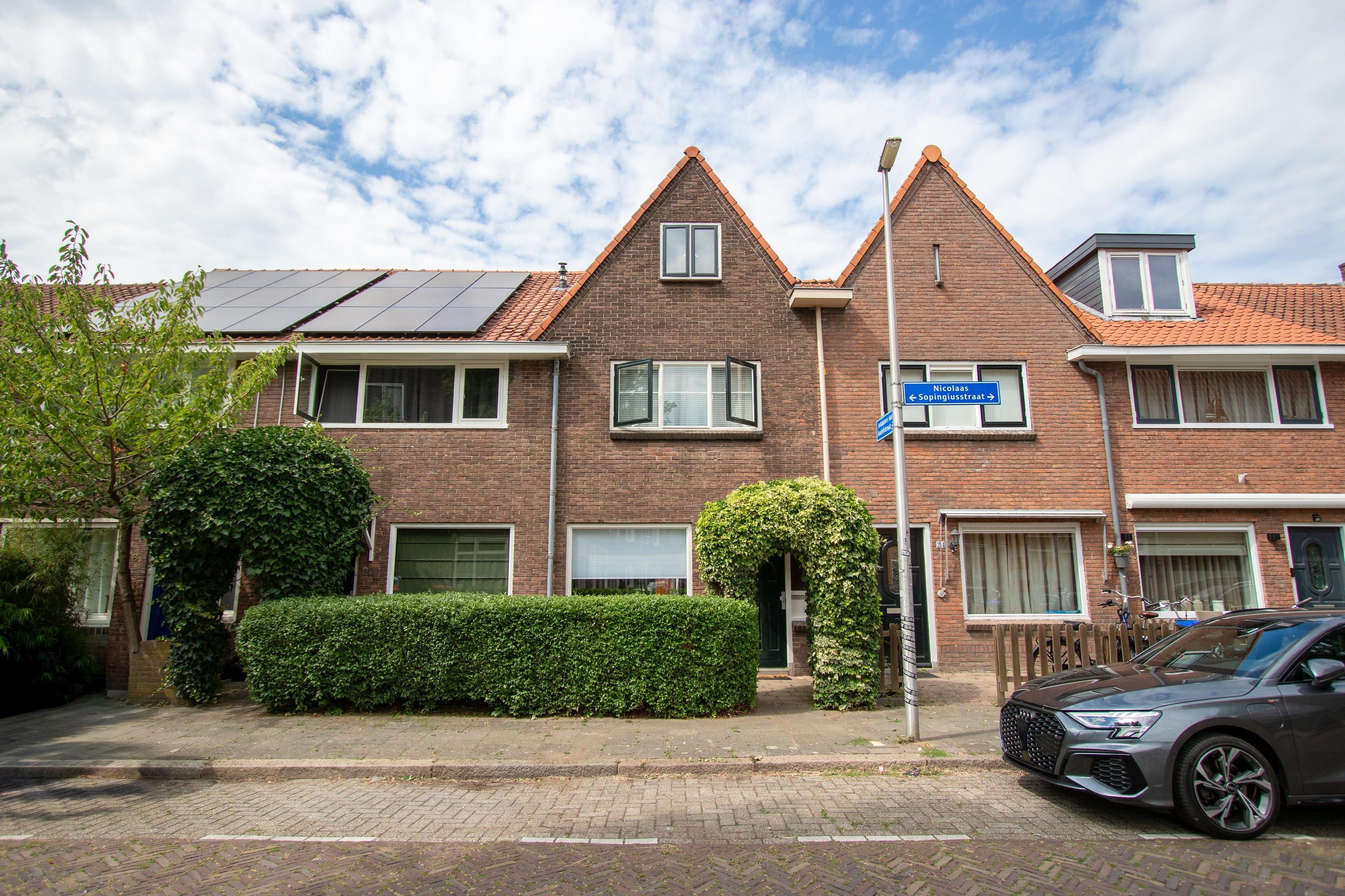 Huis Nicolaas Sopingiusstraat in Utrecht