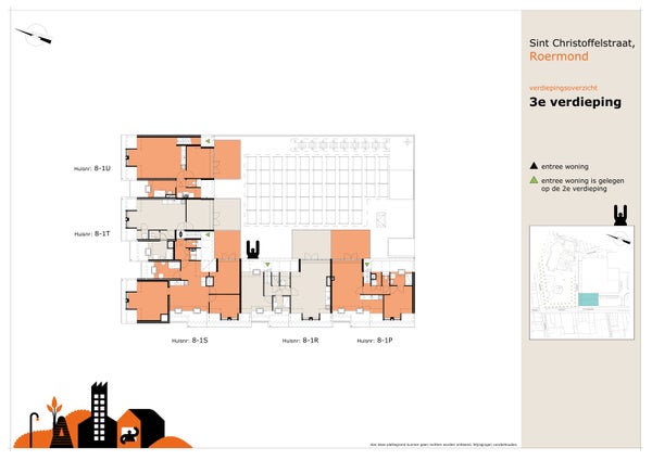 Piso 3-kamerappartement en Roermond