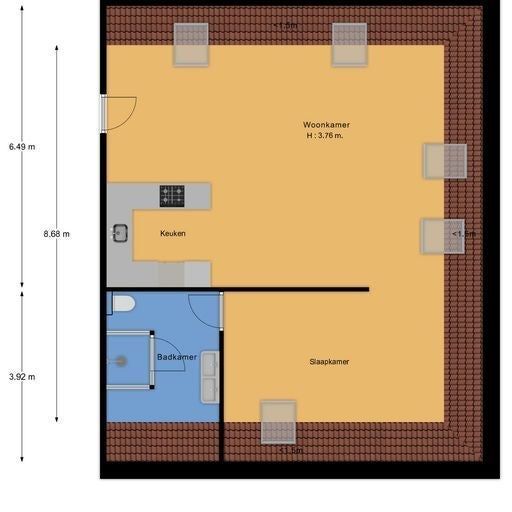 Woning te huur: Zelksestraat, Horssen