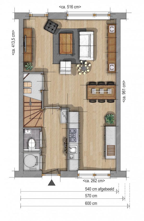 Tussenwoning 6.00 in Zoetermeer