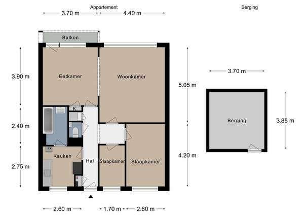 Appartement Rijksweg Zuid in Geleen