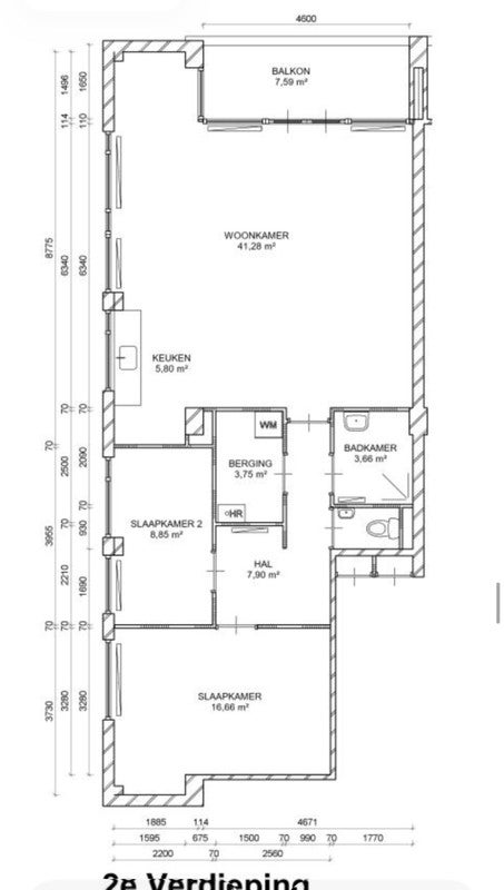 Appartement Osdorpplein in Nieuw-West, Amsterdam