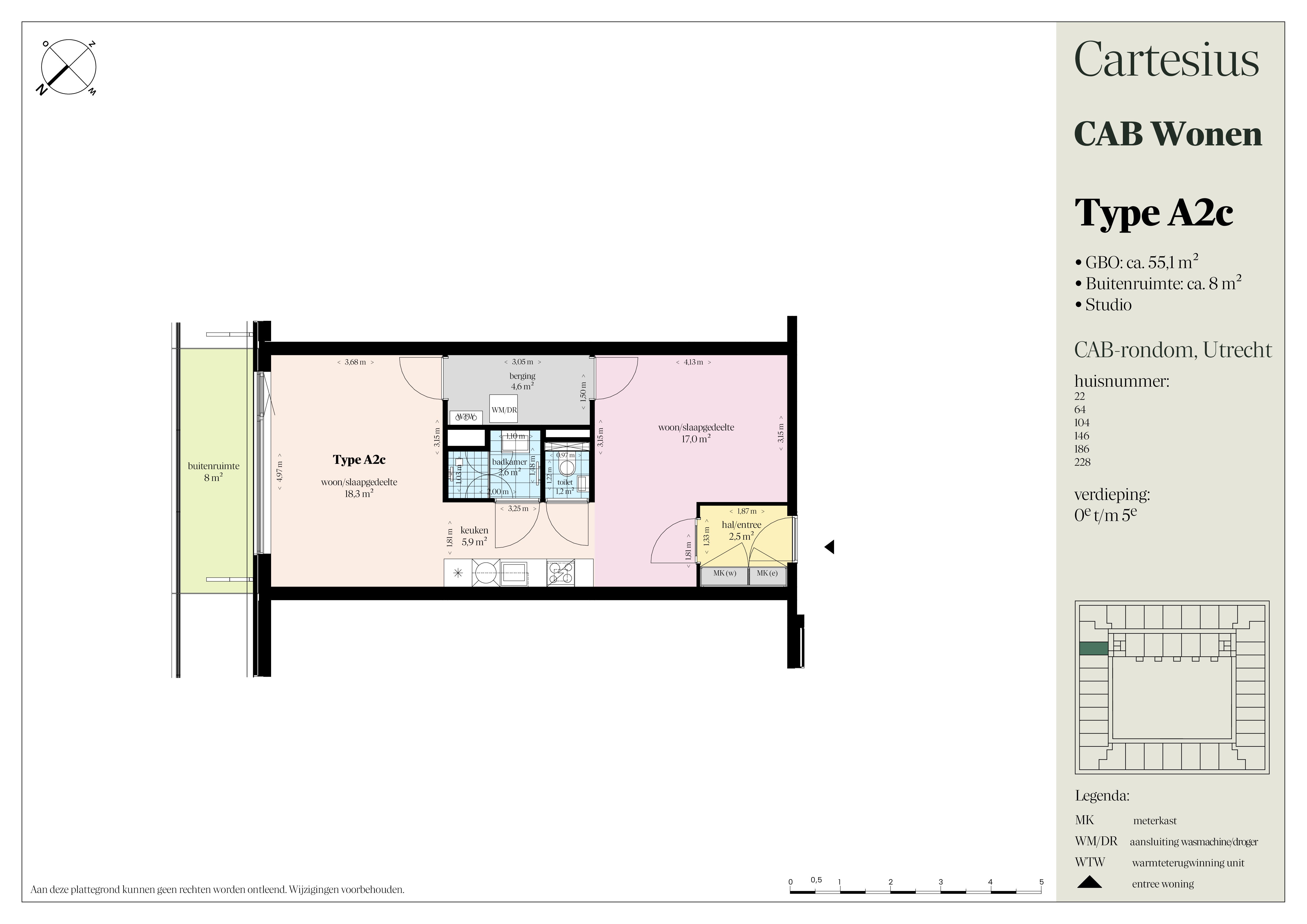 Woning te huur: CAB-rondom, Utrecht