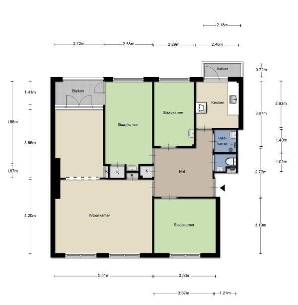Woning te huur: Dr. Struyckenstraat, Breda