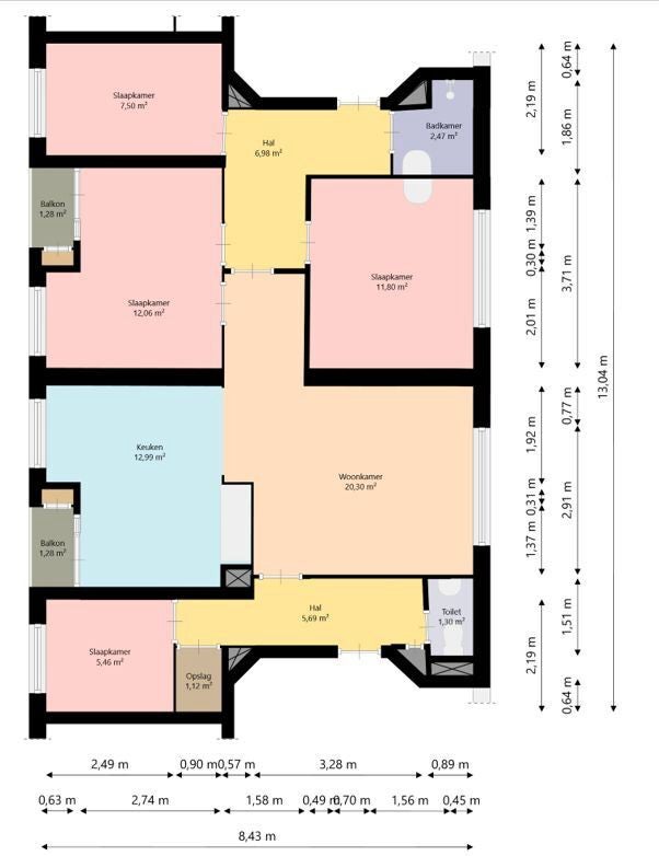 Appartement Hembrugstraat in Amsterdam