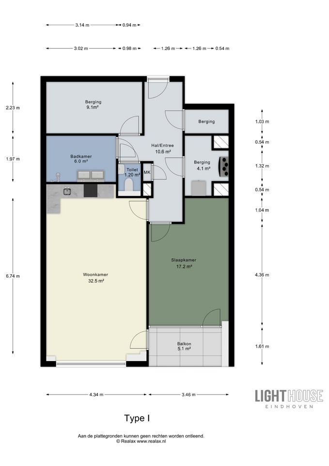Te huur Appartement Machinekamerplein 32 086 in Eindhoven