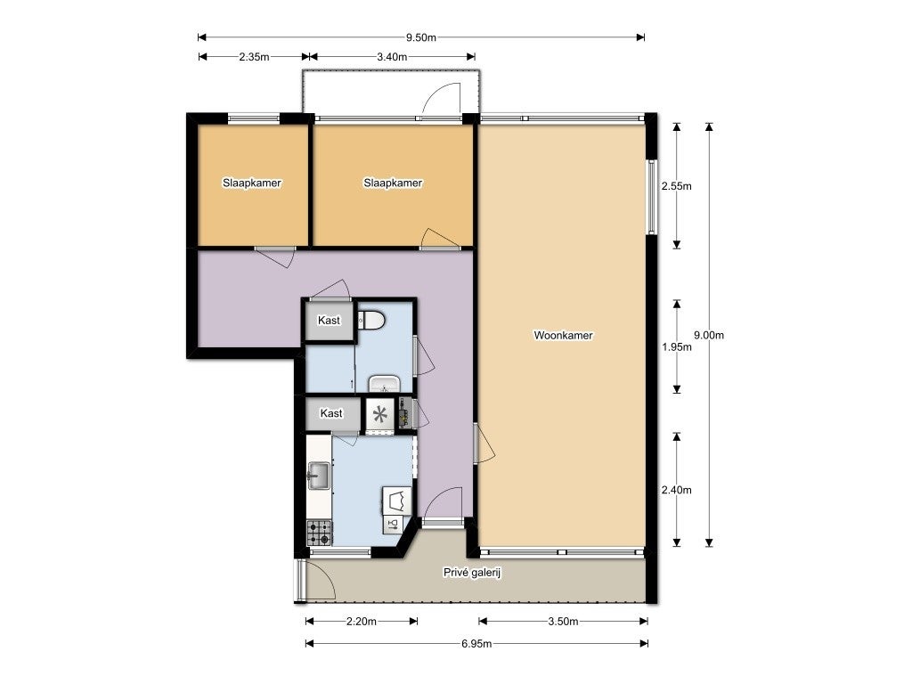 Appartement De Reiger in Hoogeveen