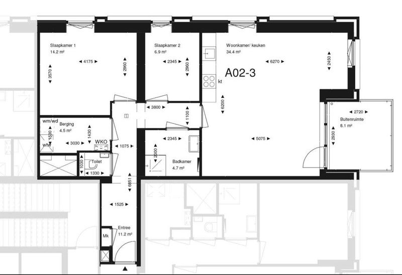 Appartement Hillenraadweg in Escamp, den Haag