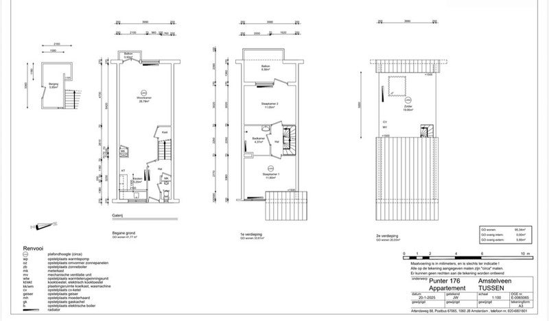 Appartement Punter in Amstelveen