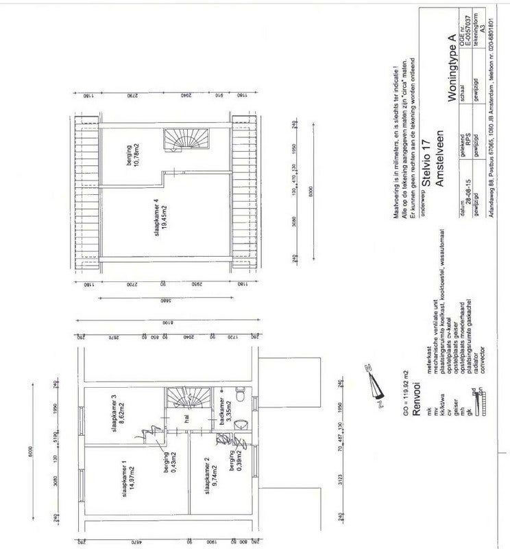 Appartement Stelvio in Amstelveen