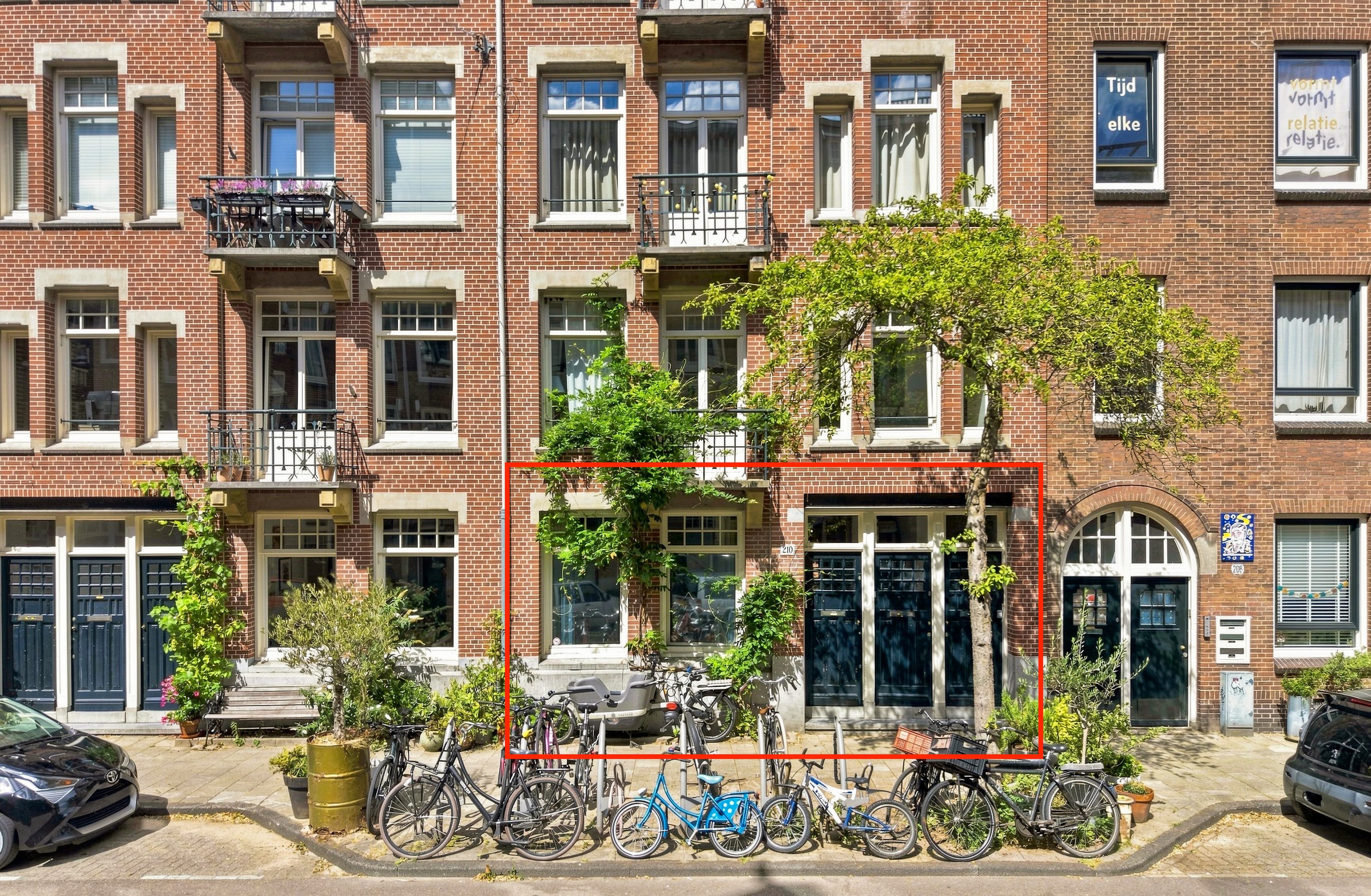 Appartement Eerste Helmersstraat 210 H in Amsterdam