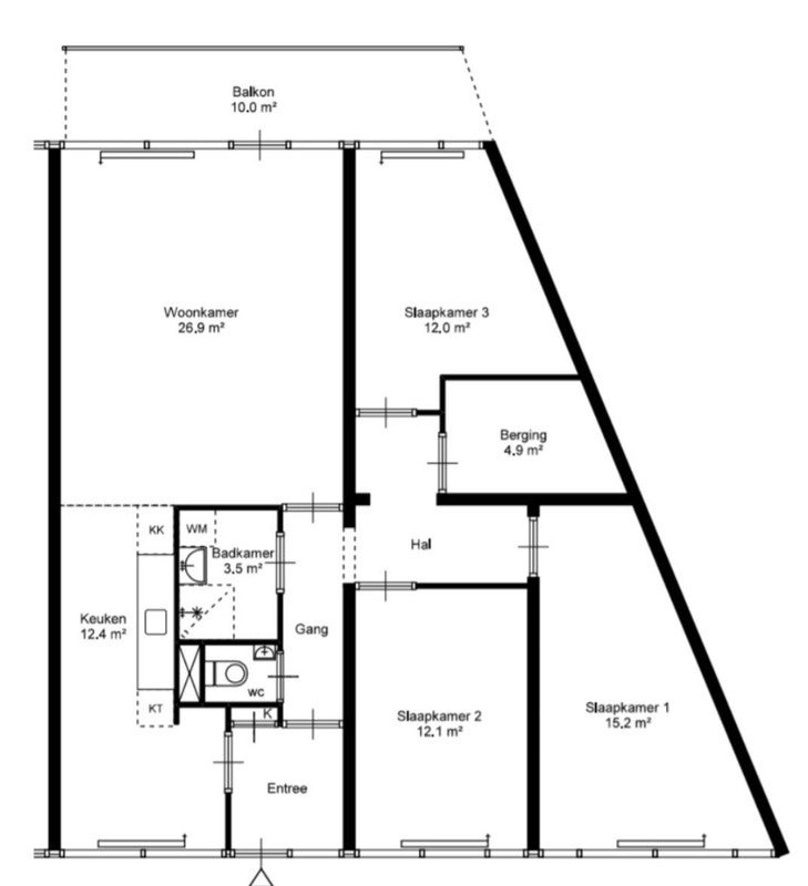 Appartement Hakfort in Amsterdam