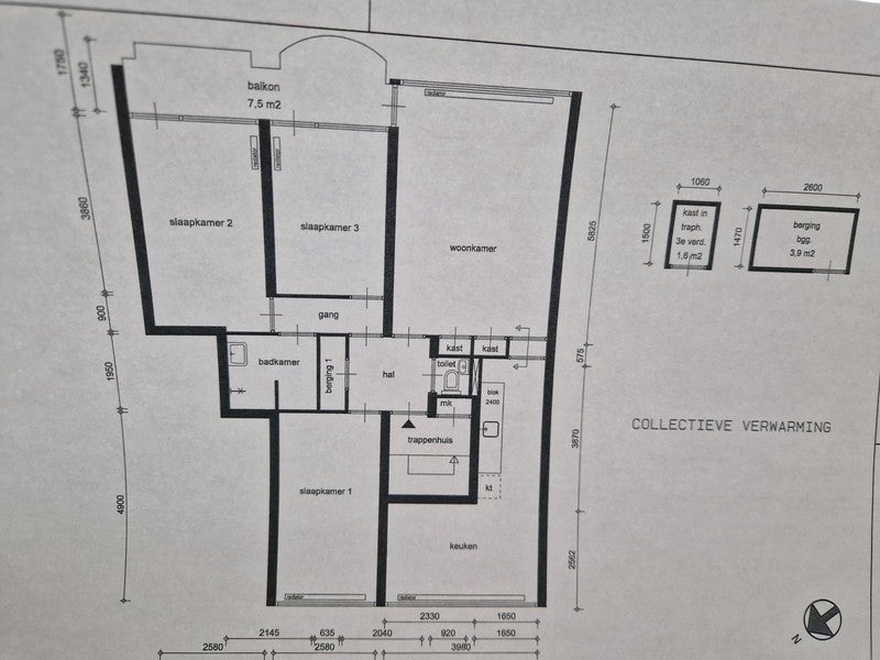 Appartement Bovenover in Amsterdam