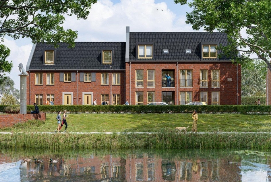 Huis Polderstraat in Alblasserdam