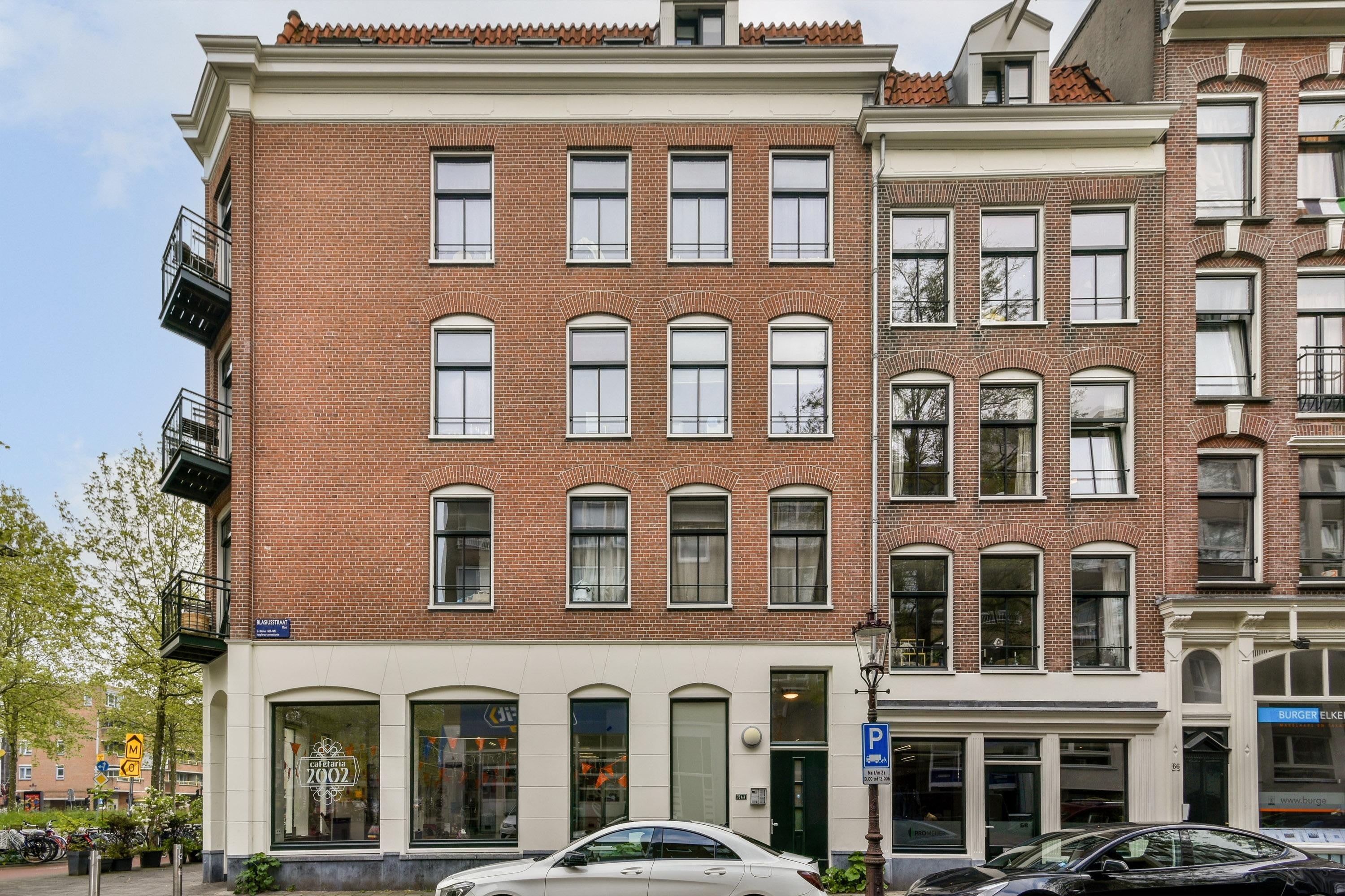 Appartement Blasiusstraat 70 G in Amsterdam