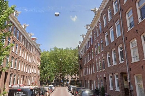 Flat Van Oldenbarneveldtstraat in Amsterdam