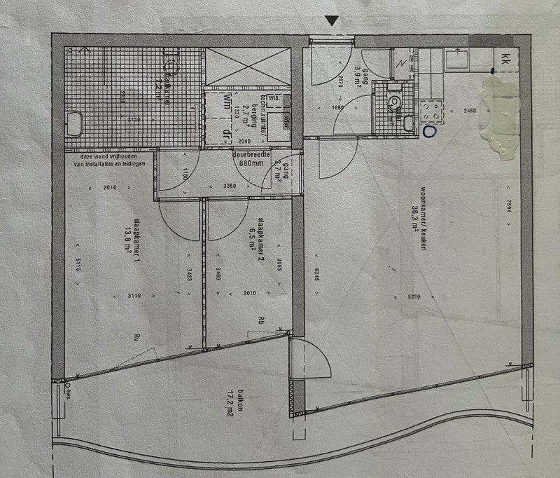 Appartement aan de Hongerlandsedijk in Spijkenisse
