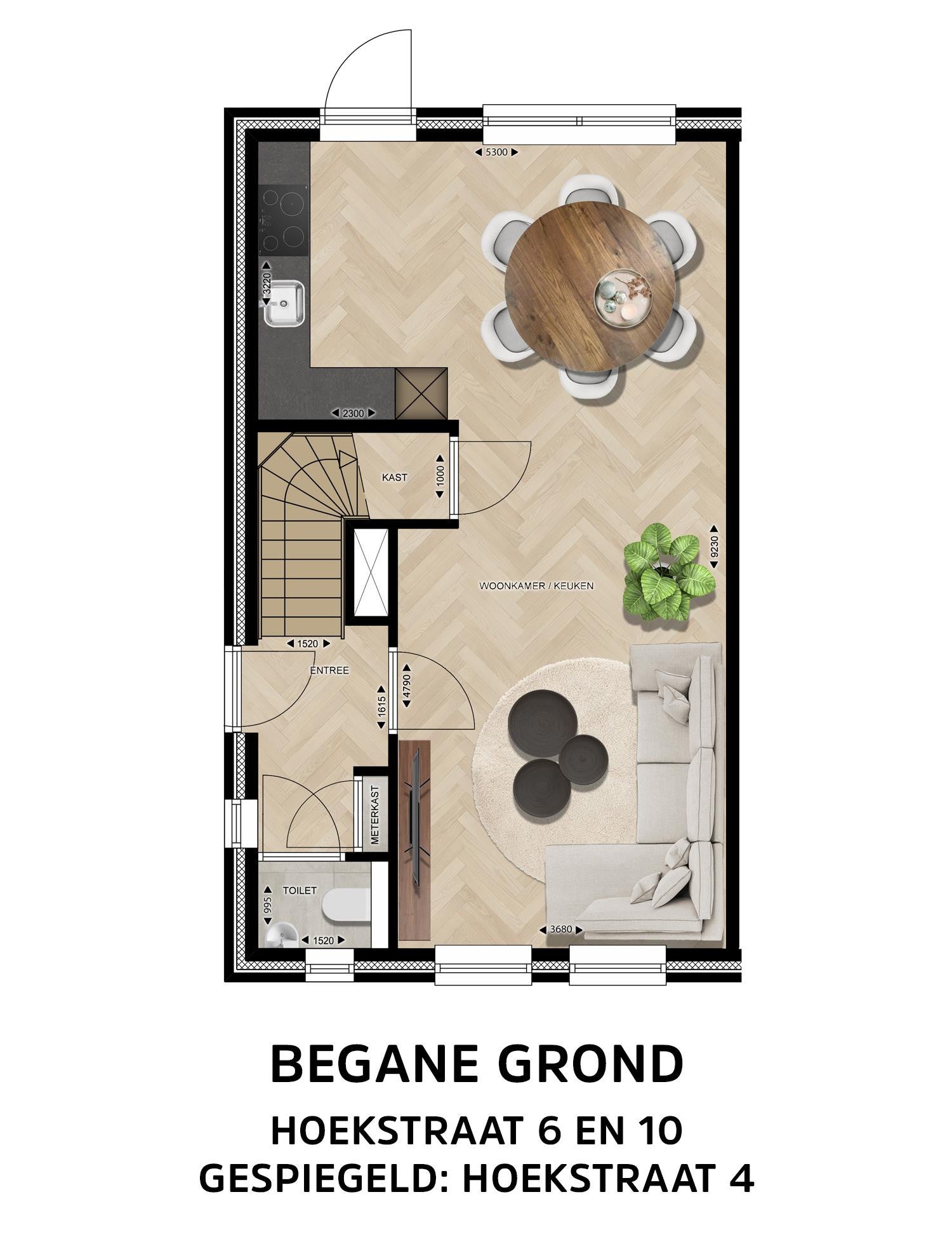 Woning te huur: Hoekstraat, Wanssum