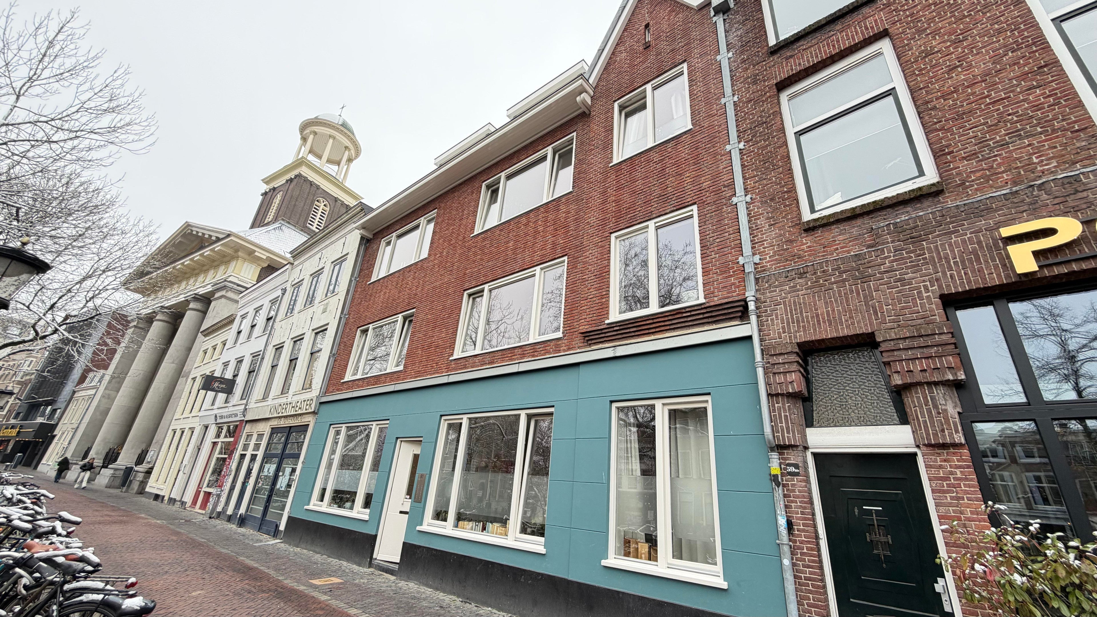 Te huur Studio Oudegracht 61 T in Utrecht