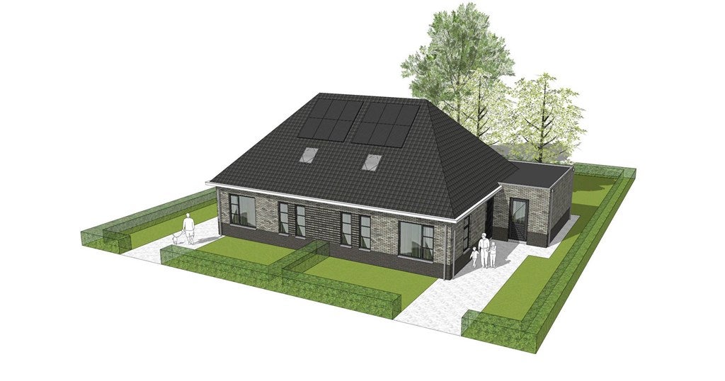 Huis Grietmansweg in Marum