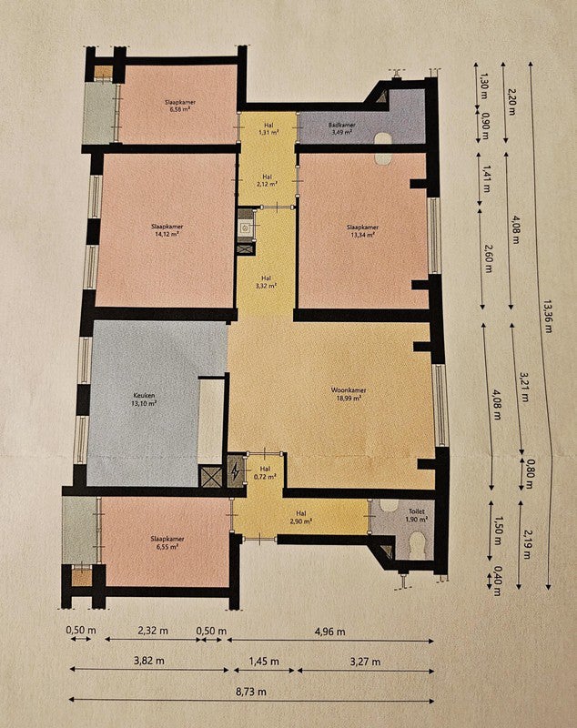 Appartement Oostzaanstraat in Amsterdam
