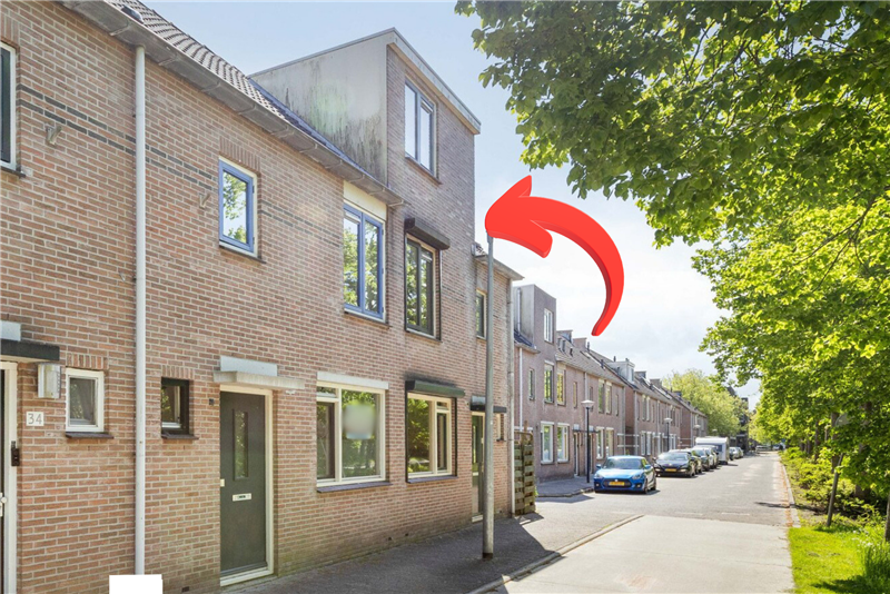 Huis Radboudgracht 32 in Hoorn