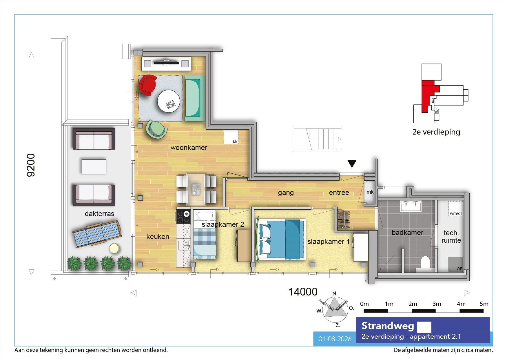 Appartement Strandweg in Hoek van Holland