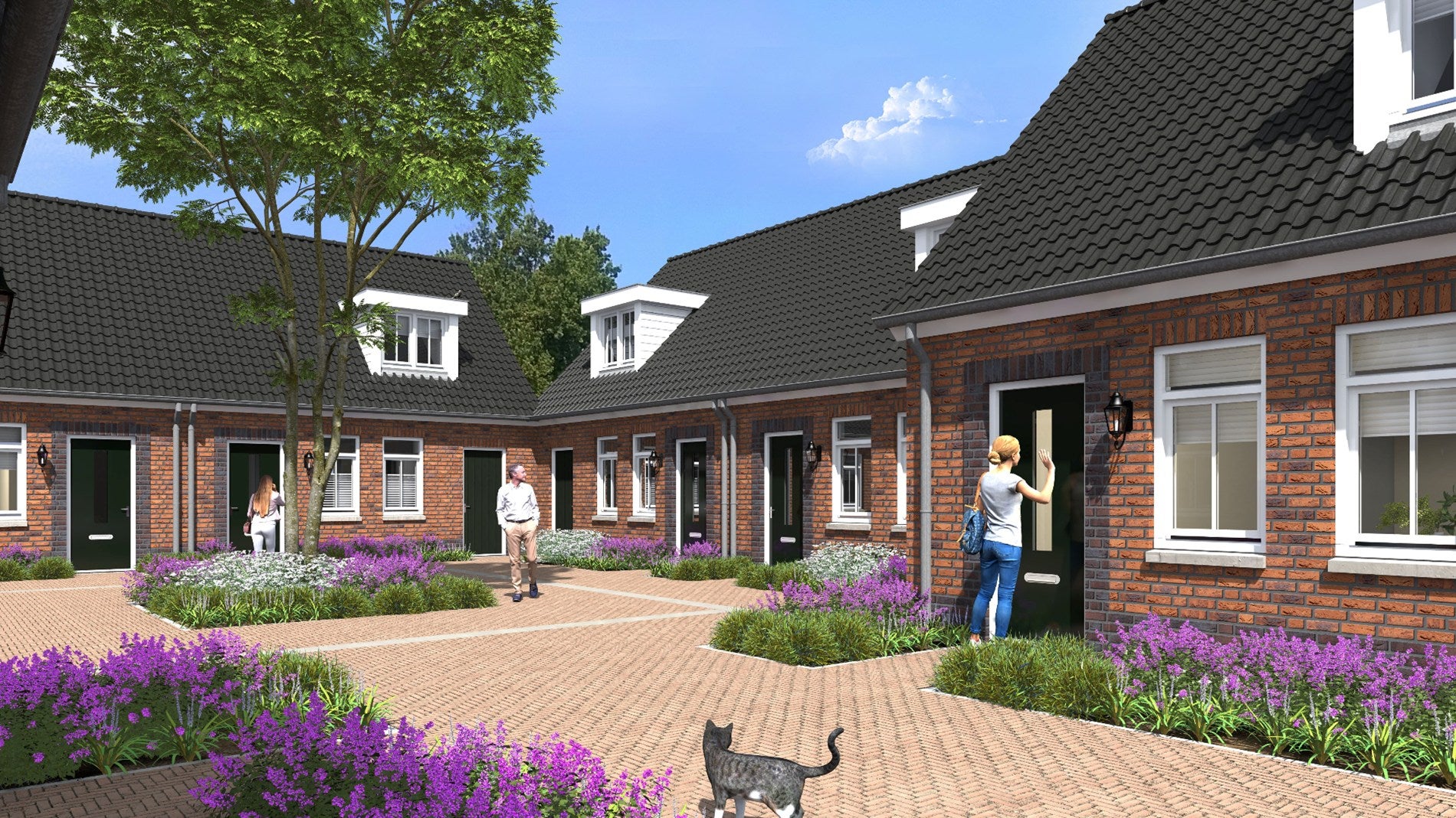 Huis Kloosterstraat in Heythuysen