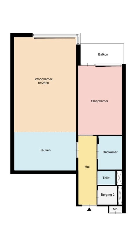 Appartement Hammarskjöldstraat in Hoofddorp