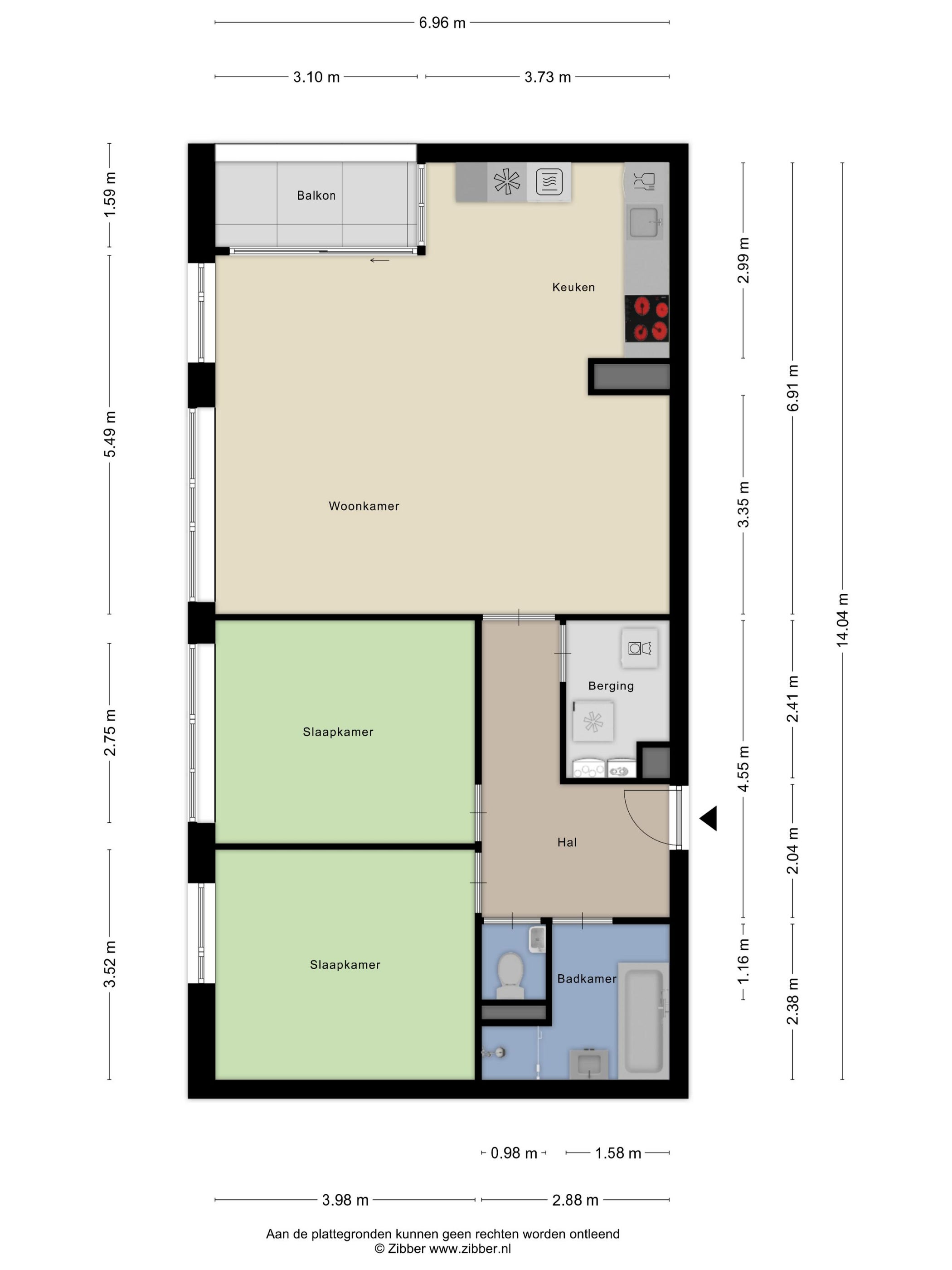 Appartement te koop: Geuzenkade 96B, Amsterdam