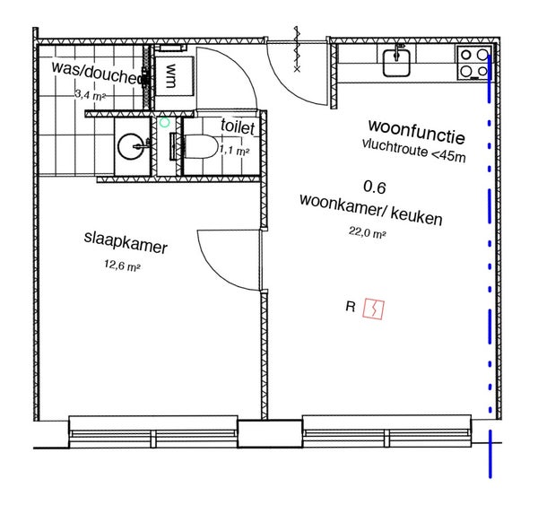 Appartement Verlengde Kazernestraat in Deventer