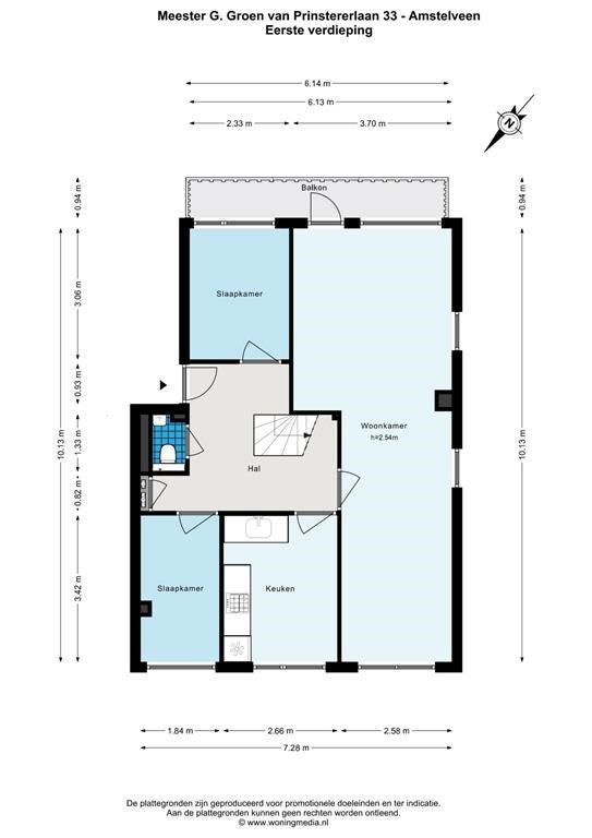 Appartement Mr. G. Groen van Prinstererlaan in Amstelveen