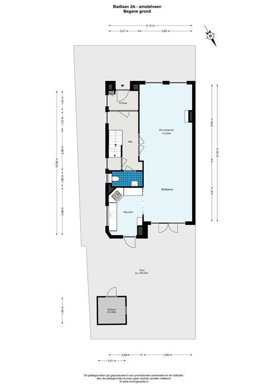 Woning te huur: Badlaan, Amstelveen
