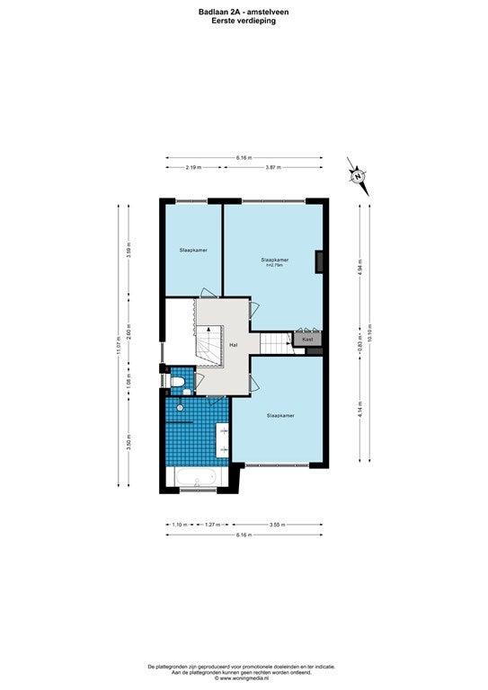 Woning te huur: Badlaan, Amstelveen