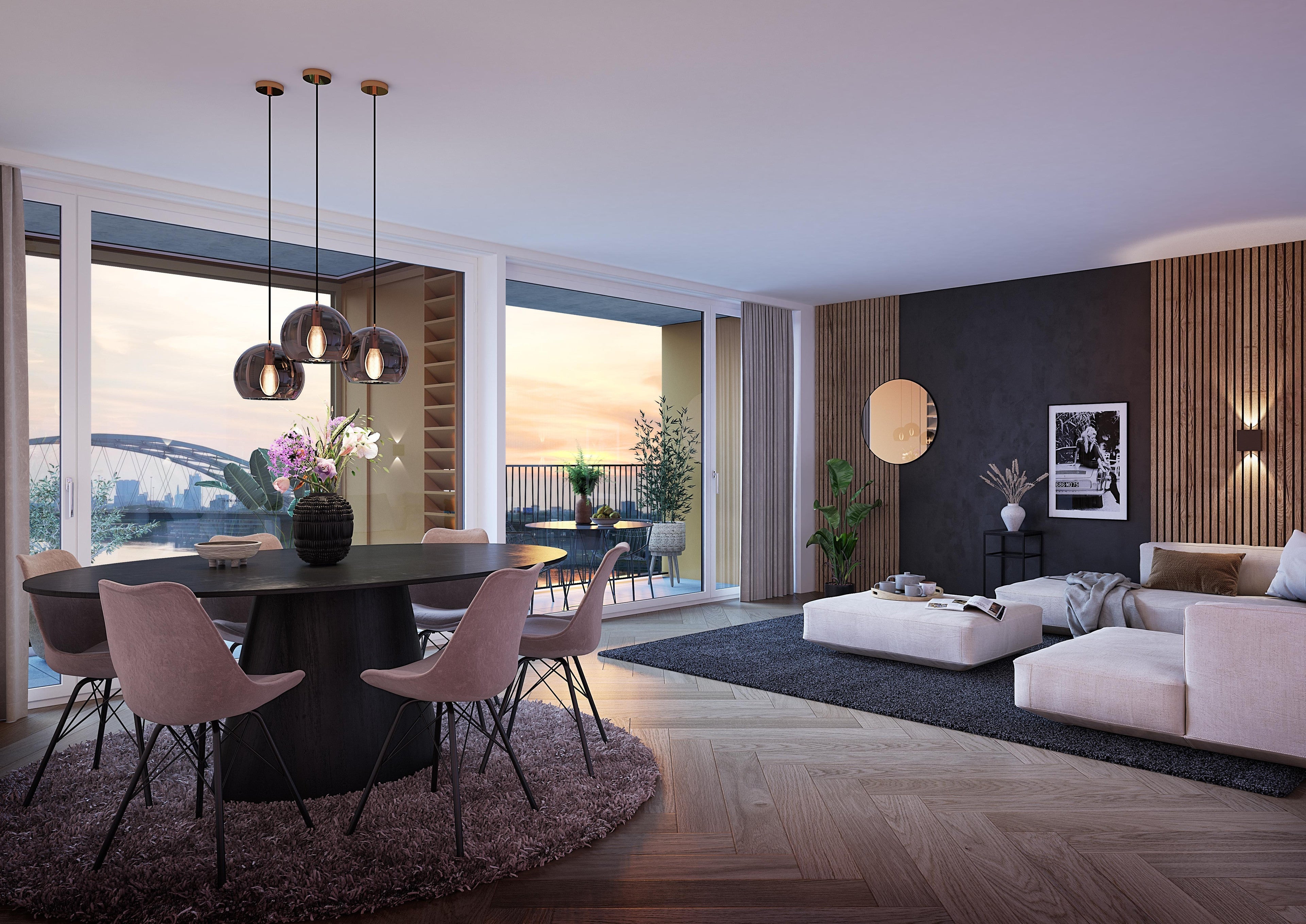 Te huur Appartement Pampuskade in Rotterdam