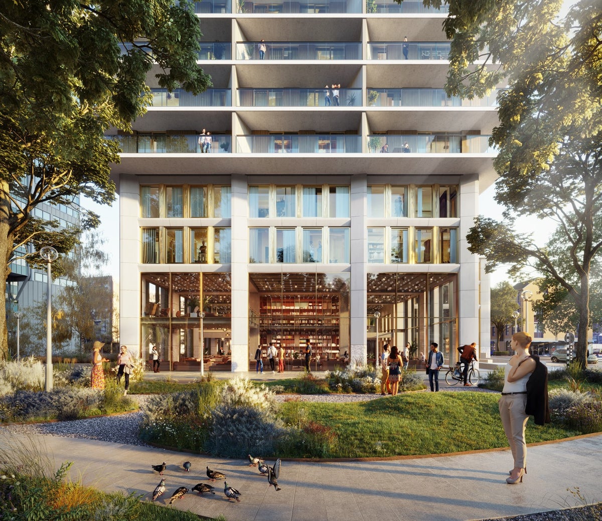 Appartement aan de Blaak in Rotterdam