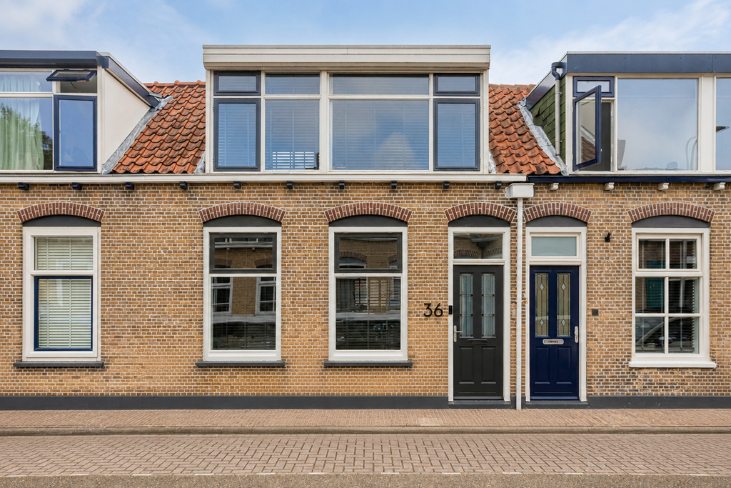 Huis Eendrachtstraat 36 in Middelharnis