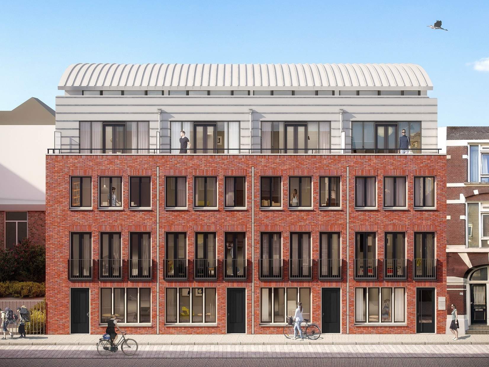Flat Lange Lombardstraat