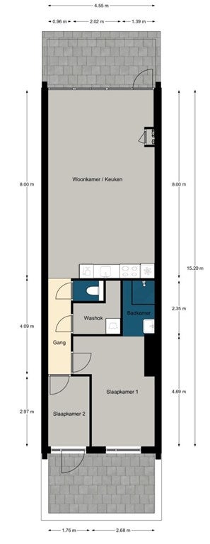 Appartement Rustenburgstraat in Apeldoorn