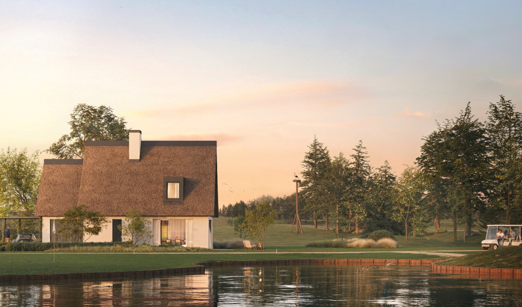 Huis Golfdomein Brugse Vaart 2 in Oostburg