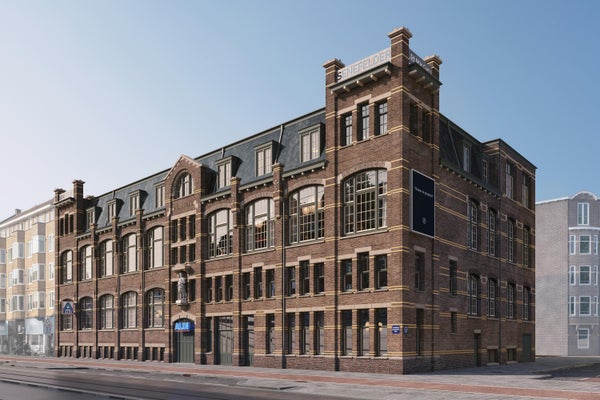 Flat Admiraal De Ruijterweg in Amsterdam