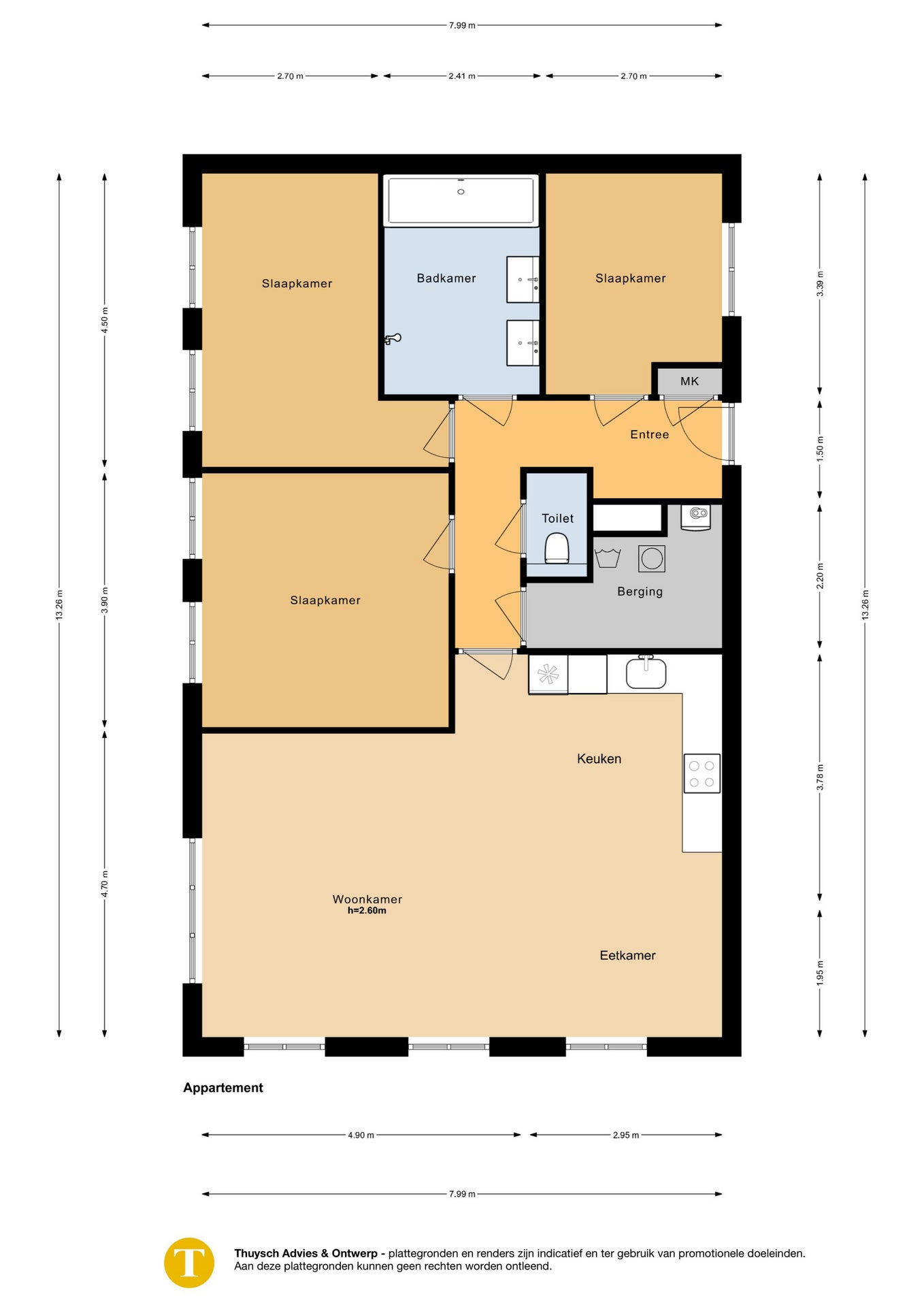 Appartement te koop: Zeemansstraat 79F, Zaandam