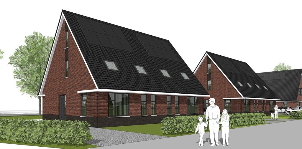 Huis Schoolstraat in Marum