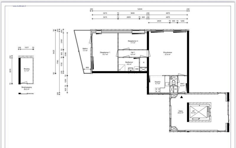 A rental house advertisment