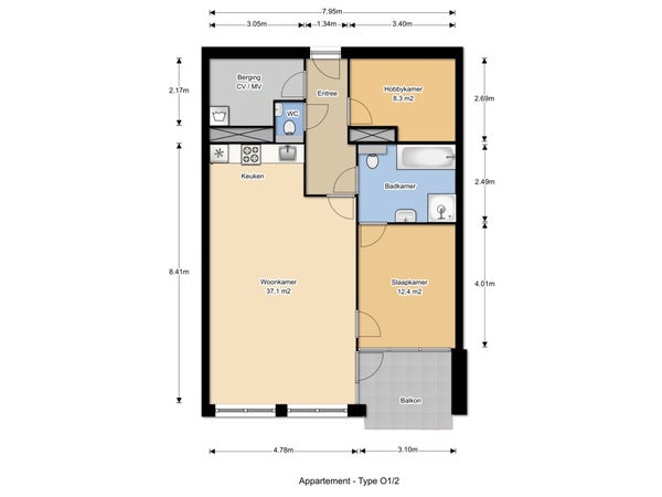Appartement Oude Haagweg à Den Haag