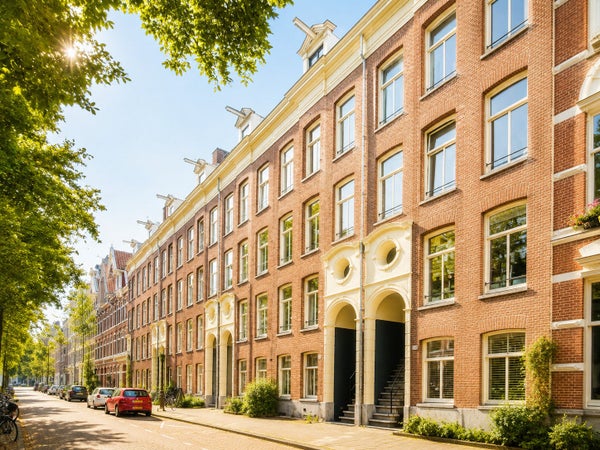 Huis Blasiusstraat in Amsterdam
